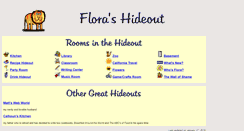 Desktop Screenshot of floras-hideout.com